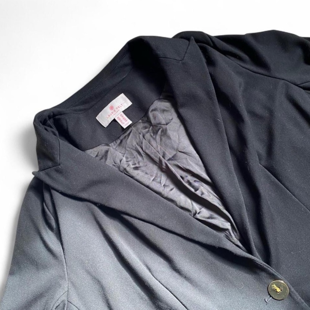 Laurie Felt Los Angeles women’s black blazer, size US 14